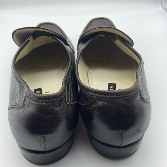 Florsheim Imperial Men’s Leather Loafers Size EU 45 US 12 Brown Color - Picture 4 of 9